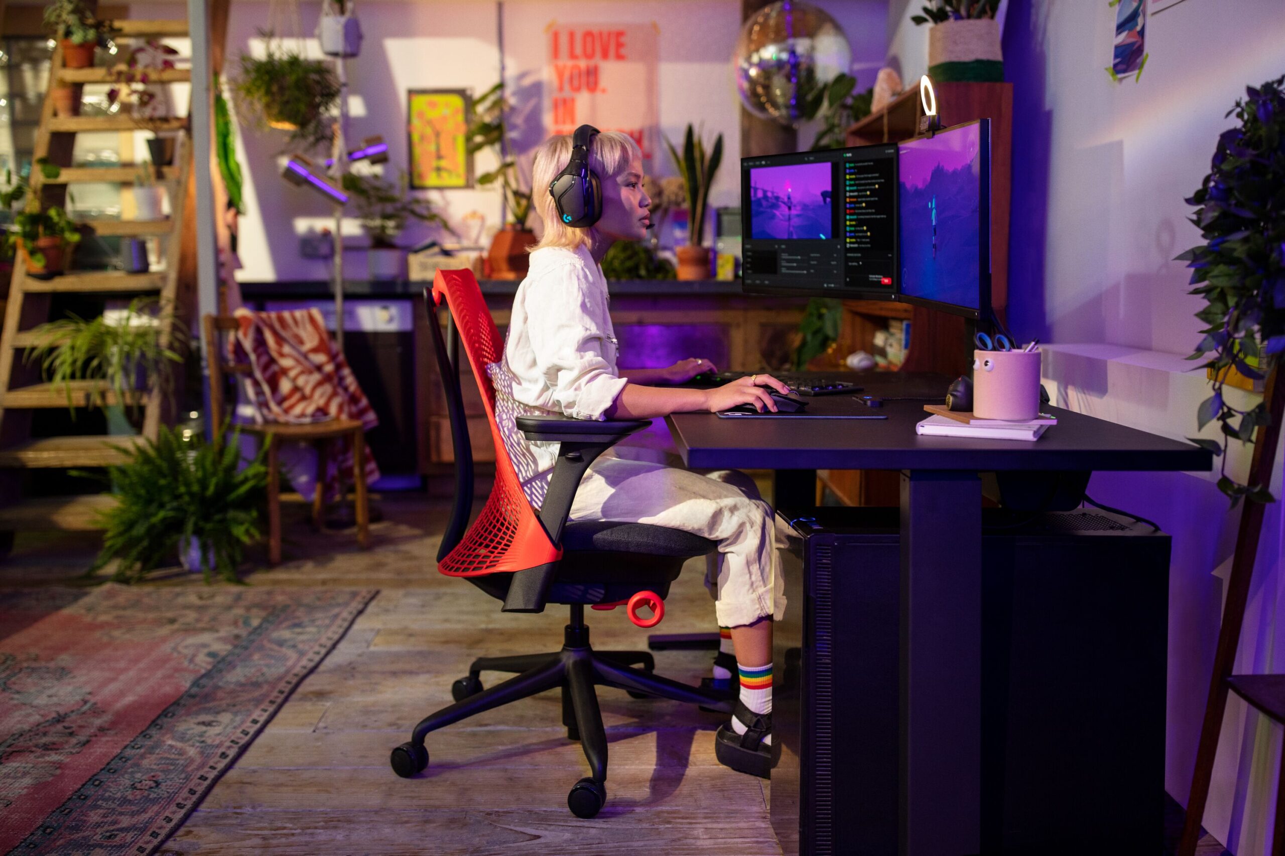 Design e estilo da cadeira gamer