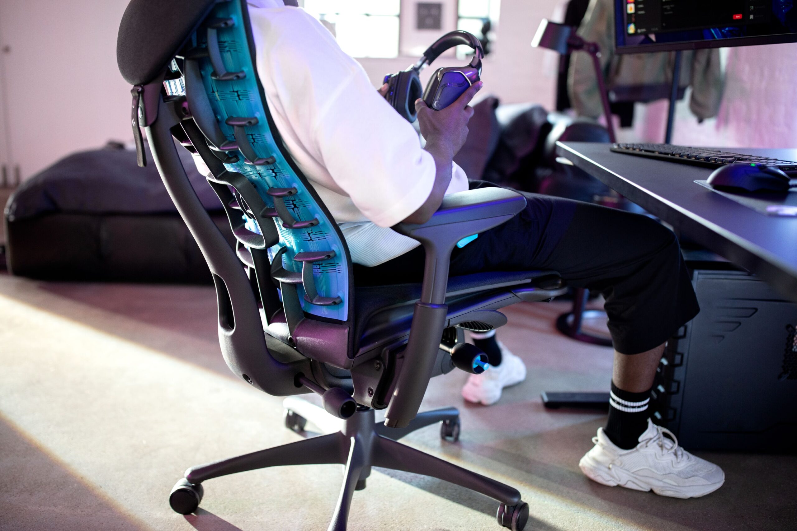 Ergonomia da cadeira gamer