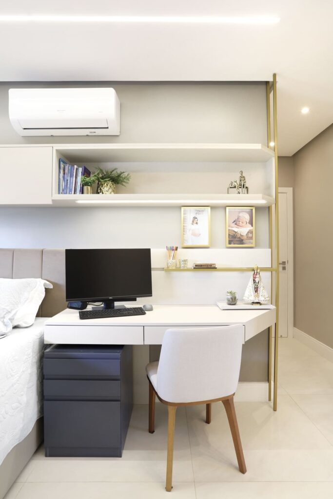 5 inspirações para ter um home office no quarto