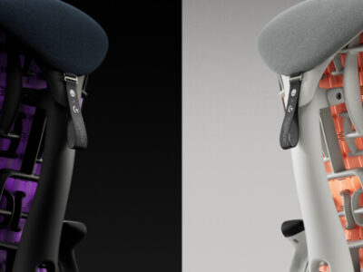 Explore as novas cores da Cadeira Embody: Ignite e Nova